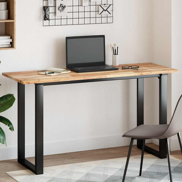 bordplade 120x50x2 cm rektangulær massivt akacietræ