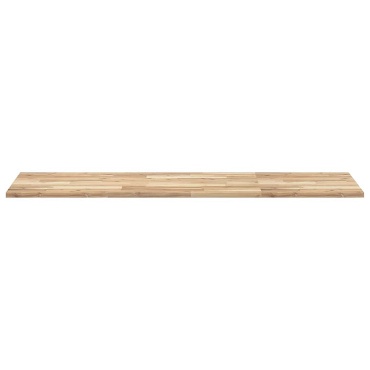 bordplade 160x50x2 cm rektangulær massivt akacietræ