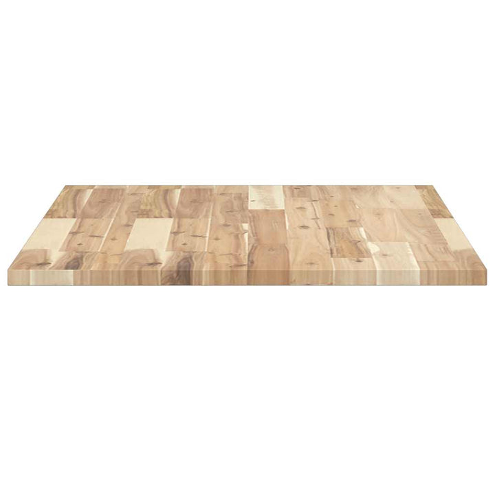 bordplade 80x60x2 cm rektangulær massivt akacietræ