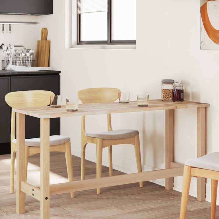 bordplade 120x60x2 cm rektangulær massivt akacietræ