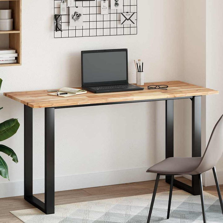 bordplade 120x60x2 cm rektangulær massivt akacietræ