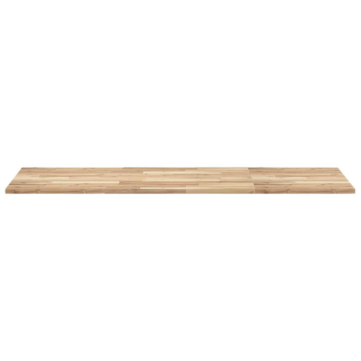 bordplade 140x60x2 cm rektangulær massivt akacietræ