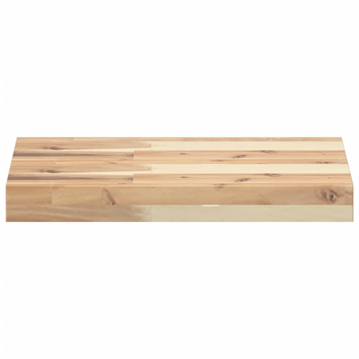 bordplade 40x30x4 cm rektangulær massivt akacietræ