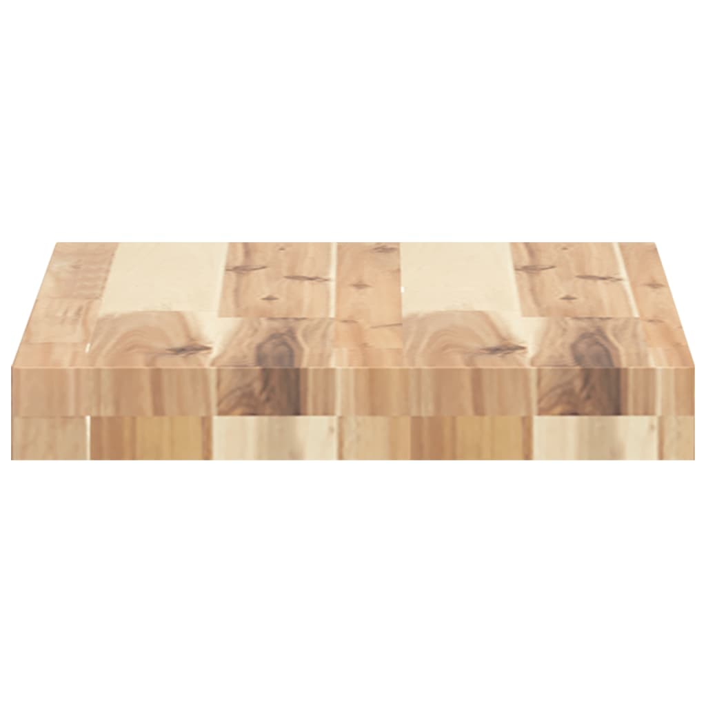 bordplade 40x30x4 cm rektangulær massivt akacietræ