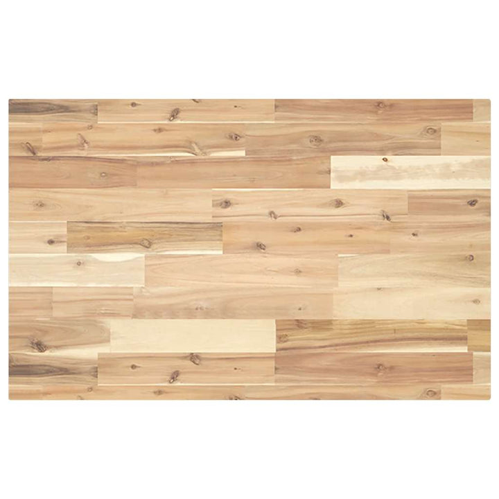 bordplade 140x50x4 cm rektangulær massivt akacietræ