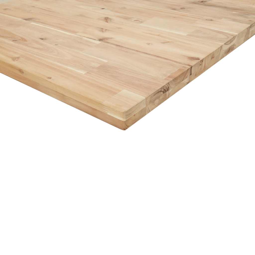 bordplade 140x60x4 cm rektangulær massivt akacietræ
