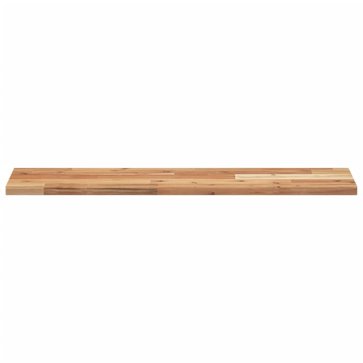 bordplade 100x20x2 cm rektangulær massivt akacietræ