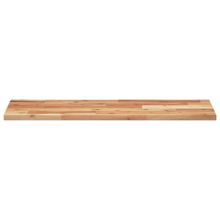 bordplade 80x30x2 cm rektangulær massivt akacietræ