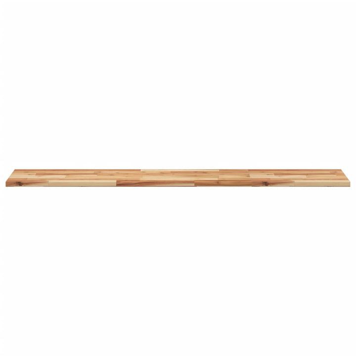 bordplade 140x30x2 cm rektangulær massivt akacietræ