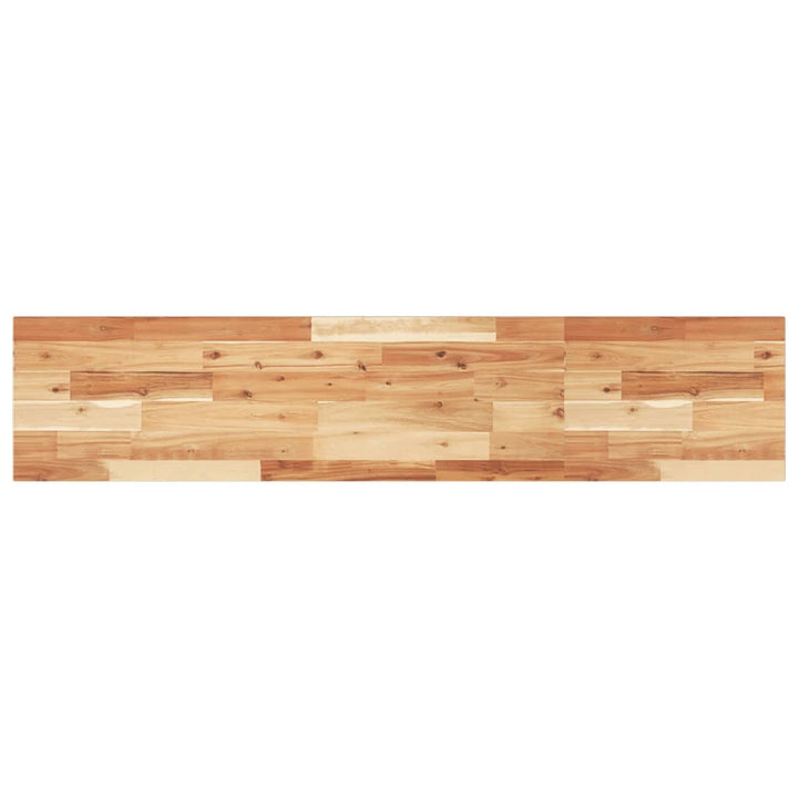 bordplade 160x30x2 cm rektangulær massivt akacietræ