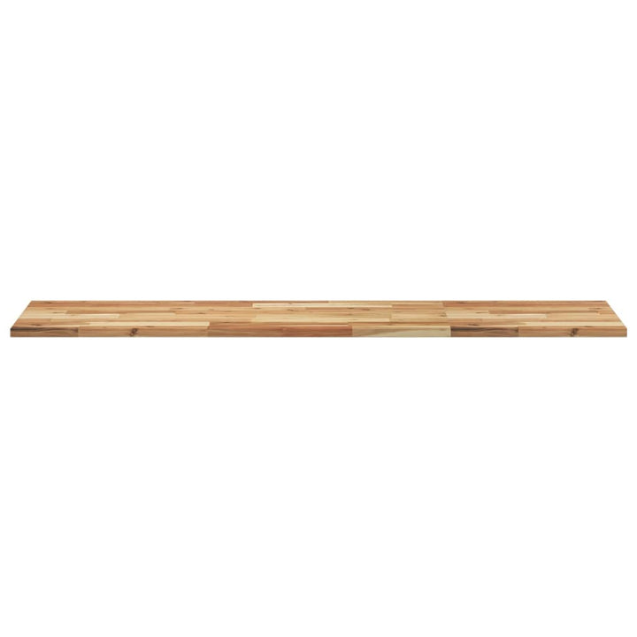 bordplade 140x40x2 cm rektangulær massivt akacietræ
