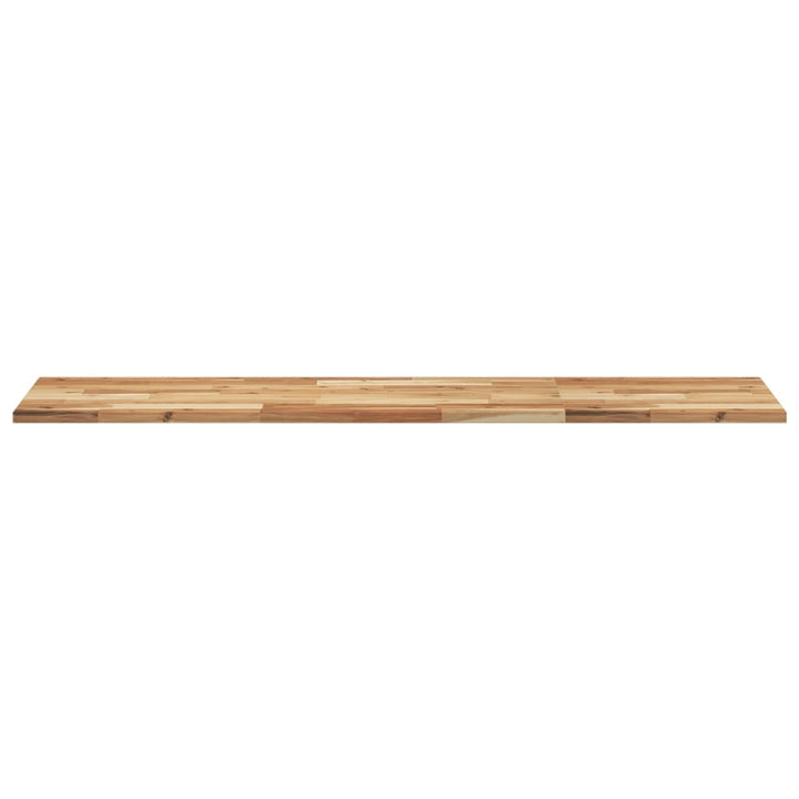 bordplade 160x40x2 cm rektangulær massivt akacietræ