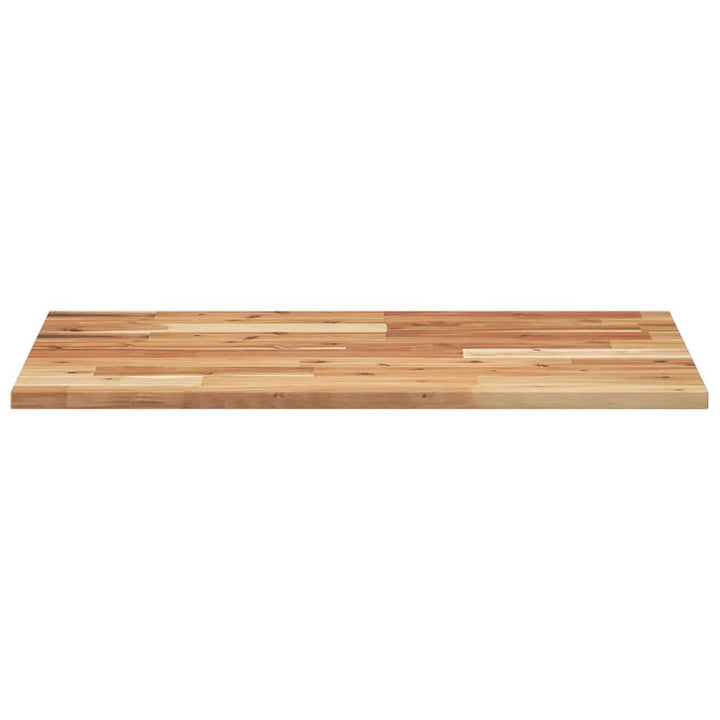 bordplade 80x50x2 cm rektangulær massivt akacietræ