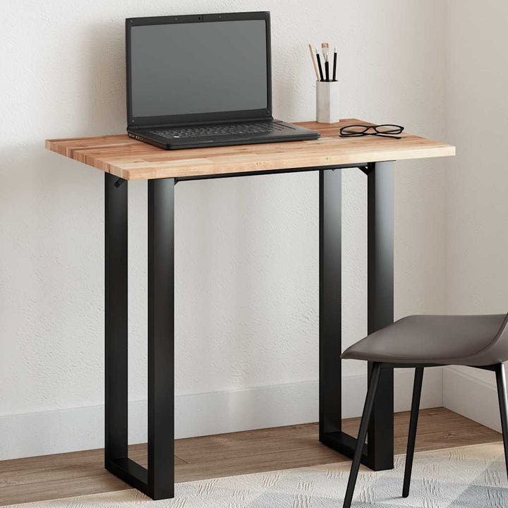 bordplade 80x50x2 cm rektangulær massivt akacietræ
