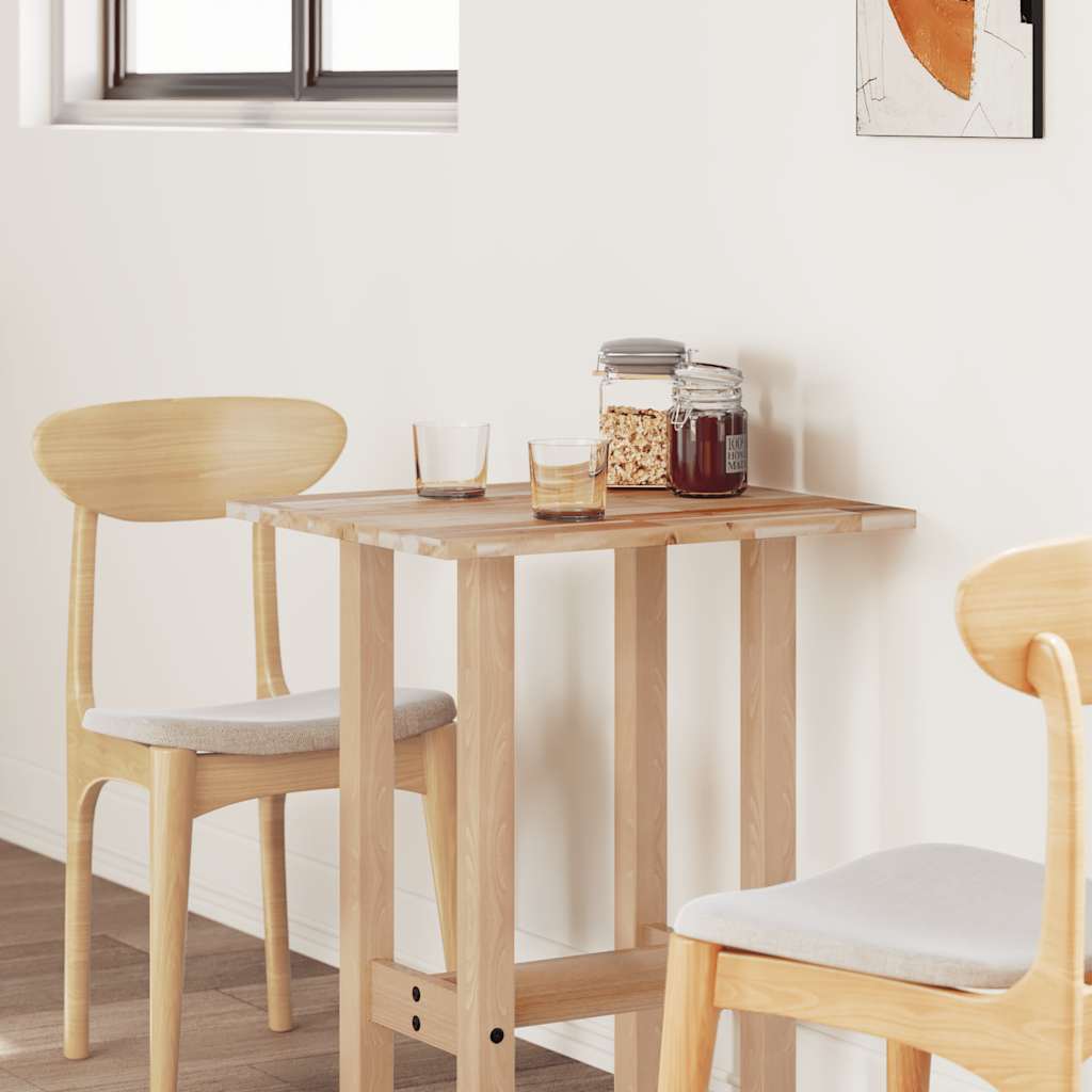 bordplade 100x50x2 cm rektangulær massivt akacietræ