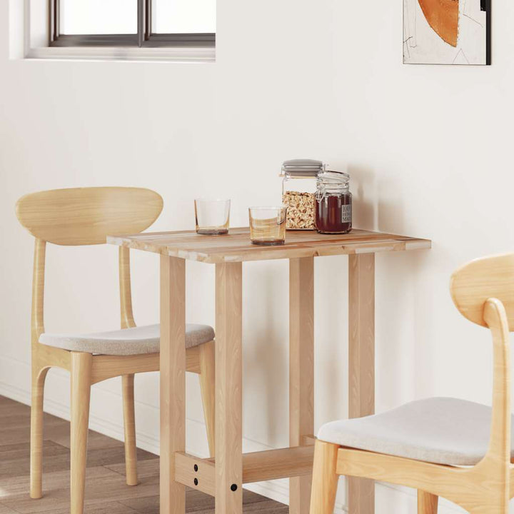 bordplade 100x50x2 cm rektangulær massivt akacietræ