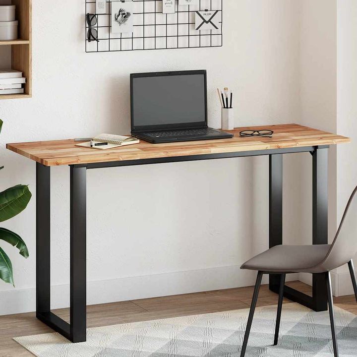bordplade 140x50x2 cm rektangulær massivt akacietræ