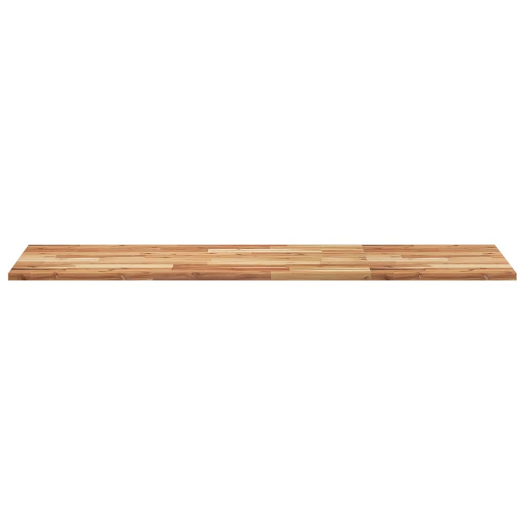bordplade 160x50x2 cm rektangulær massivt akacietræ