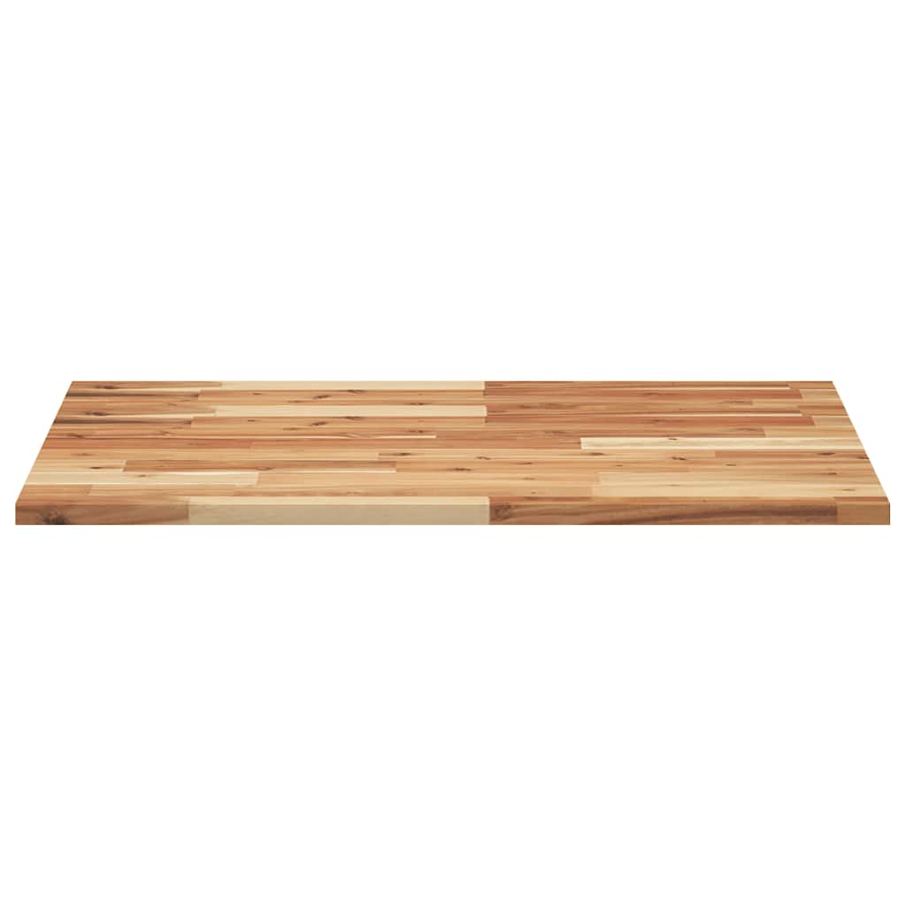 bordplade 80x60x2 cm rektangulær massivt akacietræ