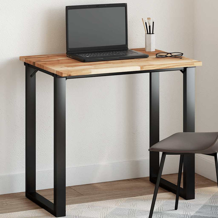 bordplade 100x60x2 cm rektangulær massivt akacietræ