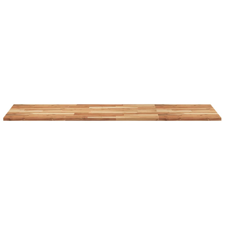 bordplade 120x60x2 cm rektangulær massivt akacietræ