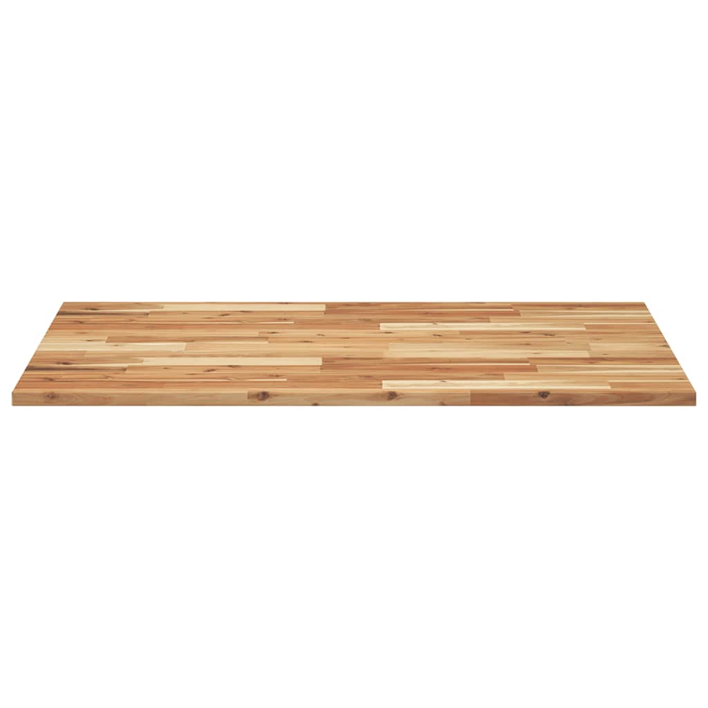bordplade 80x70x2 cm rektangulær massivt akacietræ