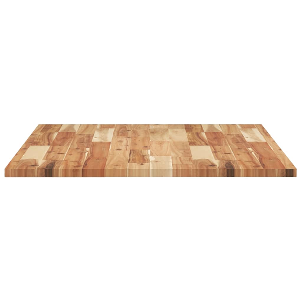 bordplade 100x70x2 cm rektangulær massivt akacietræ
