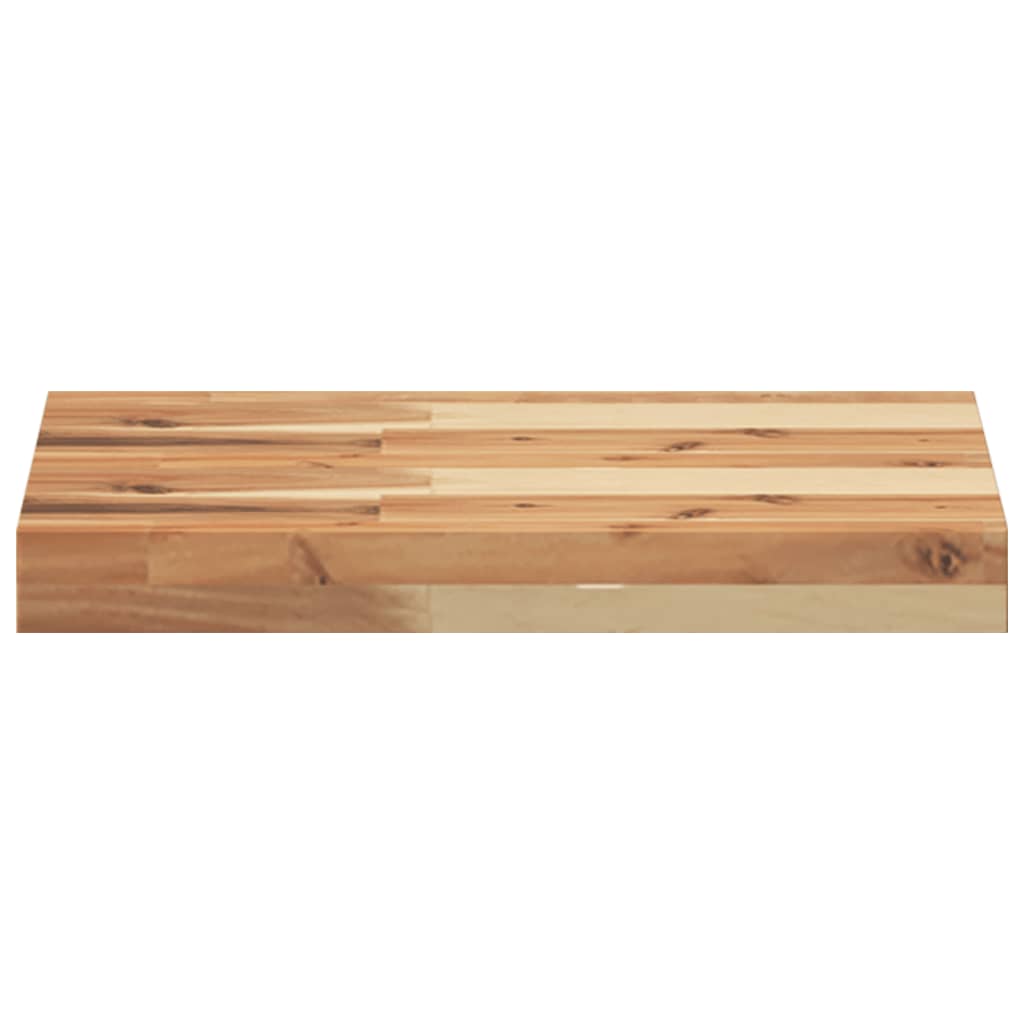 bordplade 40x30x4 cm rektangulær massivt akacietræ