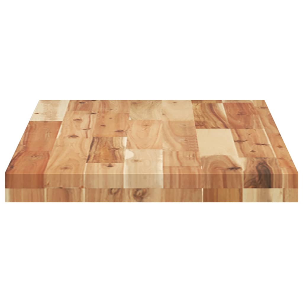bordplade 100x40x4 cm rektangulær massivt akacietræ