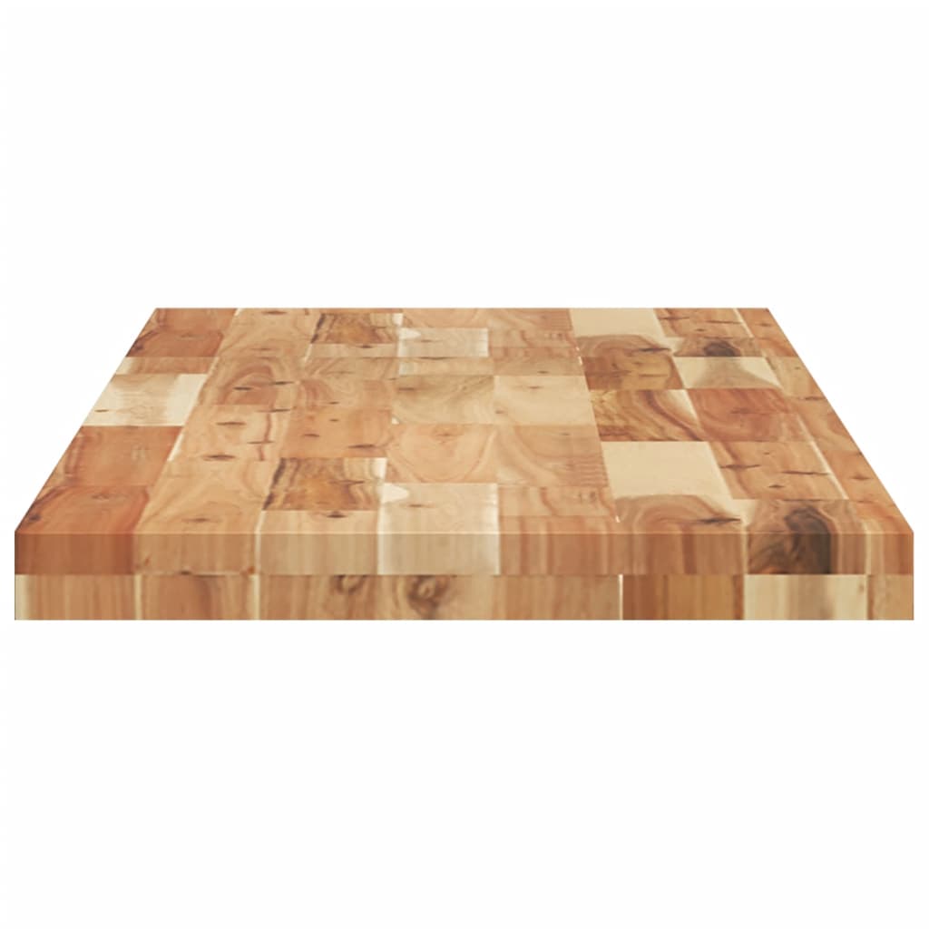 bordplade 120x40x4 cm rektangulær massivt akacietræ
