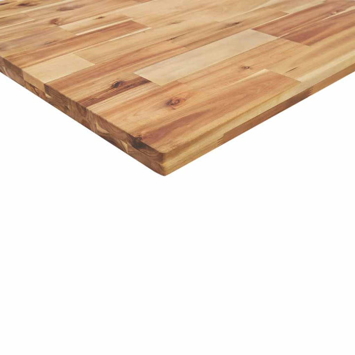 bordplade 60x50x4 cm rektangulær massivt akacietræ