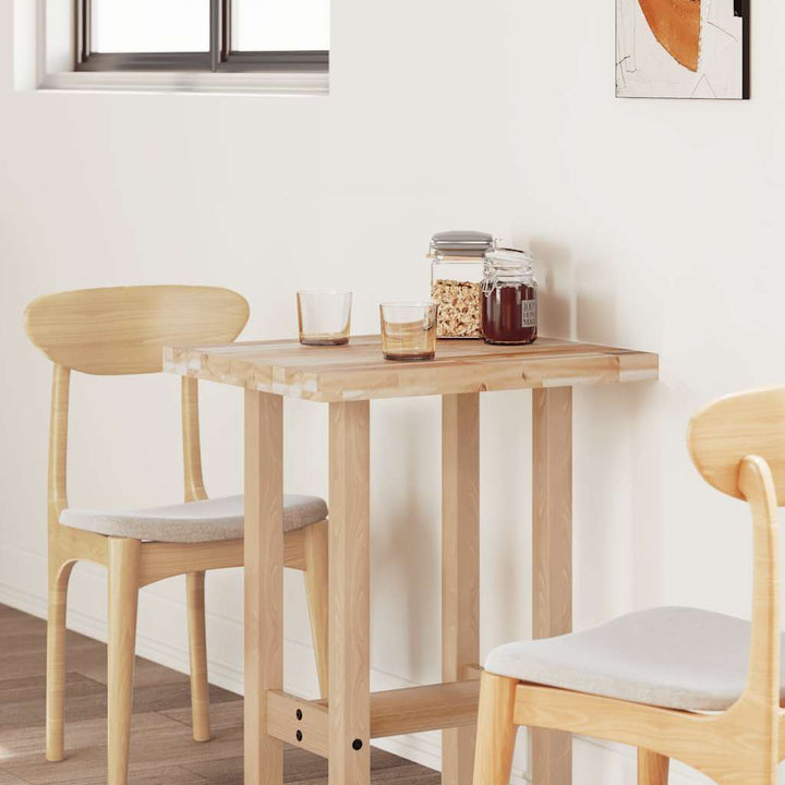 bordplade 100x50x4 cm rektangulær massivt akacietræ