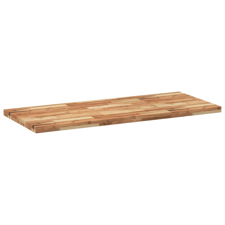 bordplade 140x60x4 cm rektangulær massivt akacietræ