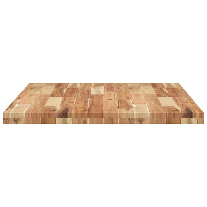 bordplade 100x70x4 cm rektangulær massivt akacietræ