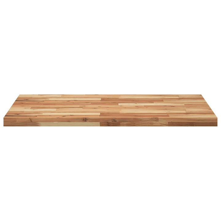 bordplade 120x70x4 cm rektangulær massivt akacietræ