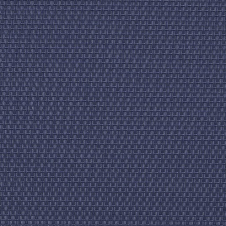 liggestol massivt akacietræ og textilene blå