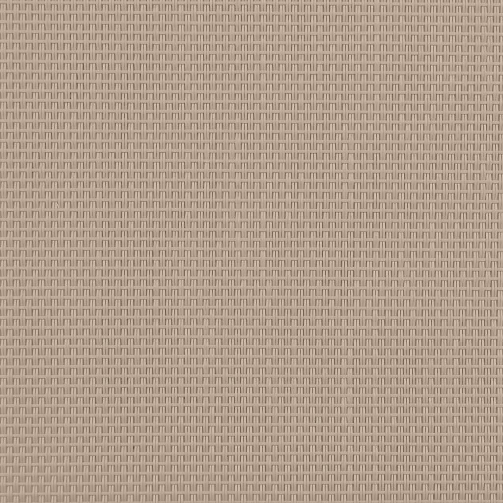 liggestol massivt akacietræ og textilene gråbrun