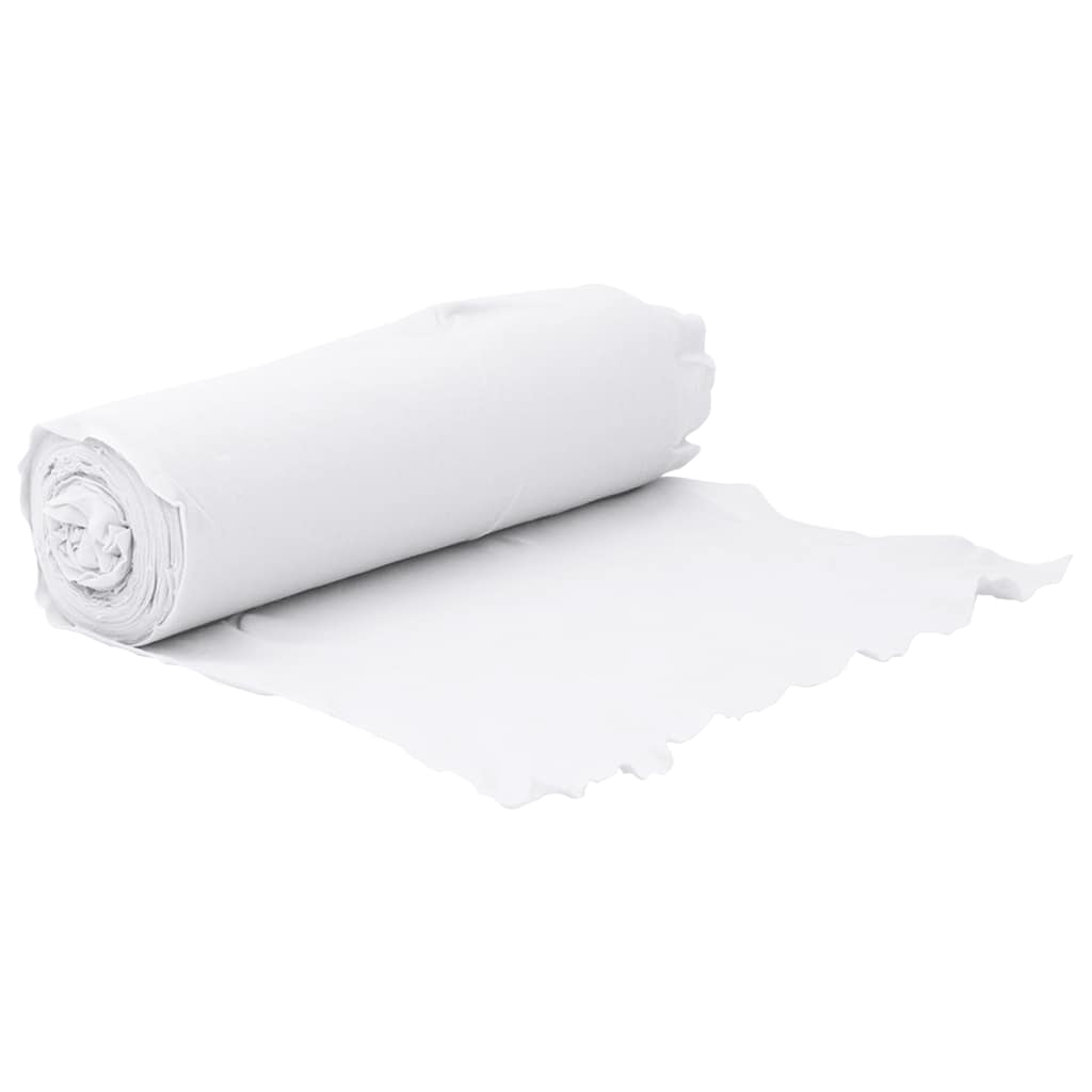 ukrudtsdug 1x10 m polyesterfibre hvid