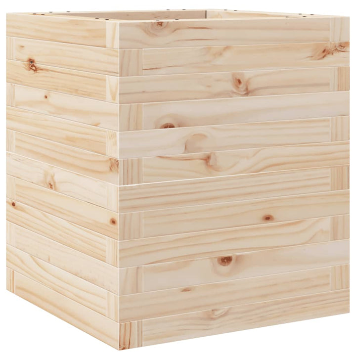 plantekasse 40x40x46 cm massivt fyrretræ