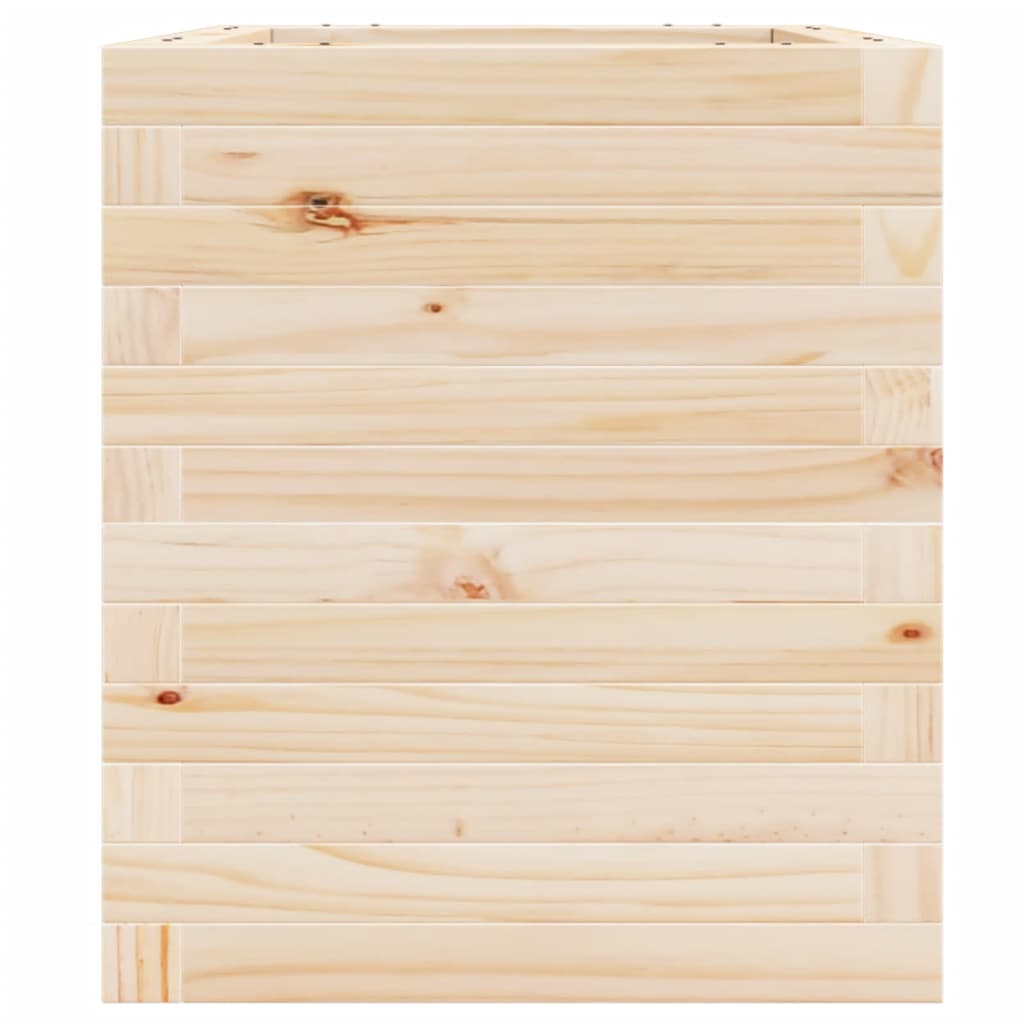 plantekasse 40x40x46 cm massivt fyrretræ