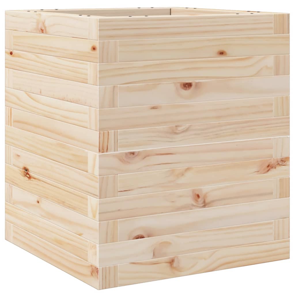 plantekasse 40x40x46 cm massivt fyrretræ