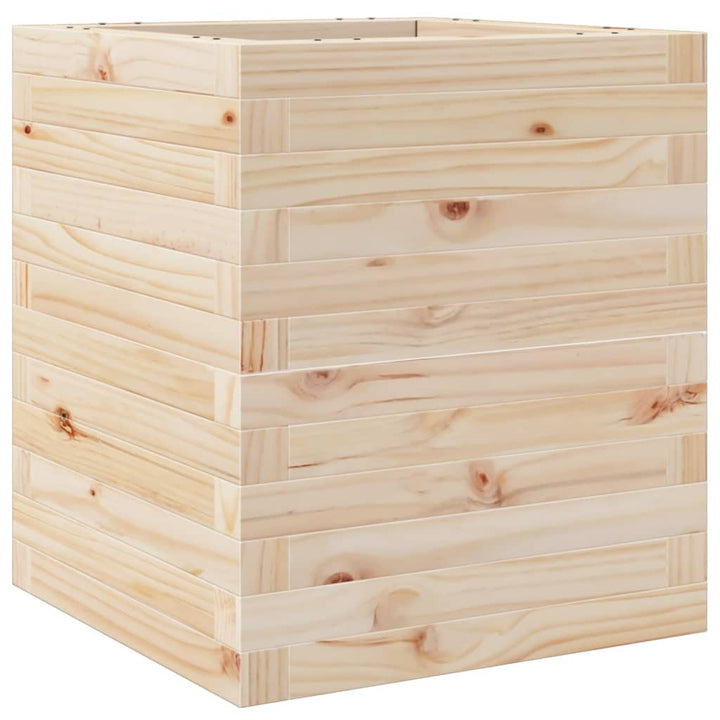 plantekasse 40x40x46 cm massivt fyrretræ