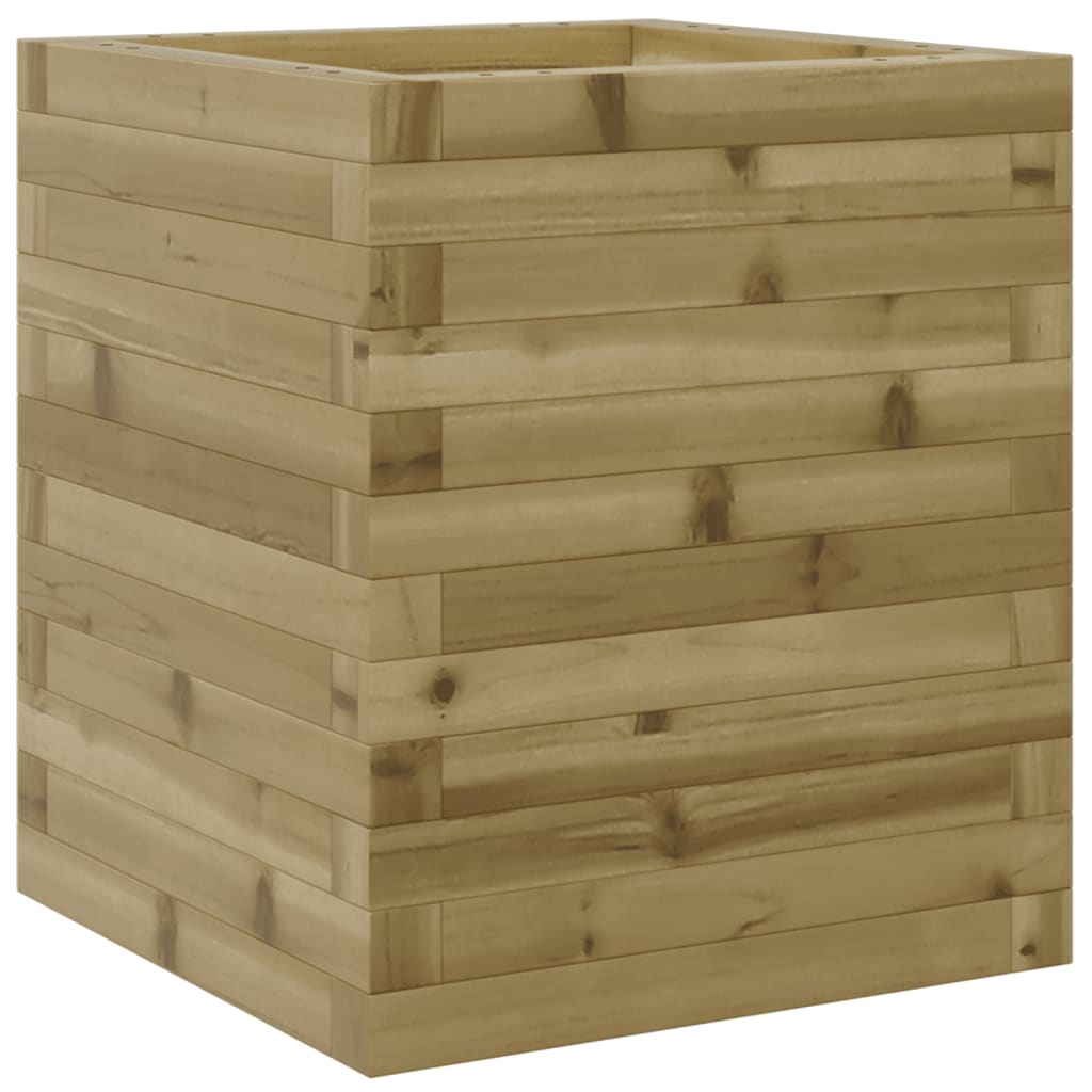 plantekasse 40x40x46 cm imprægneret fyrretræ