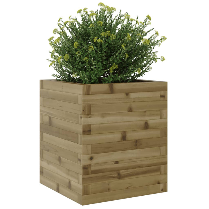 plantekasse 40x40x46 cm imprægneret fyrretræ