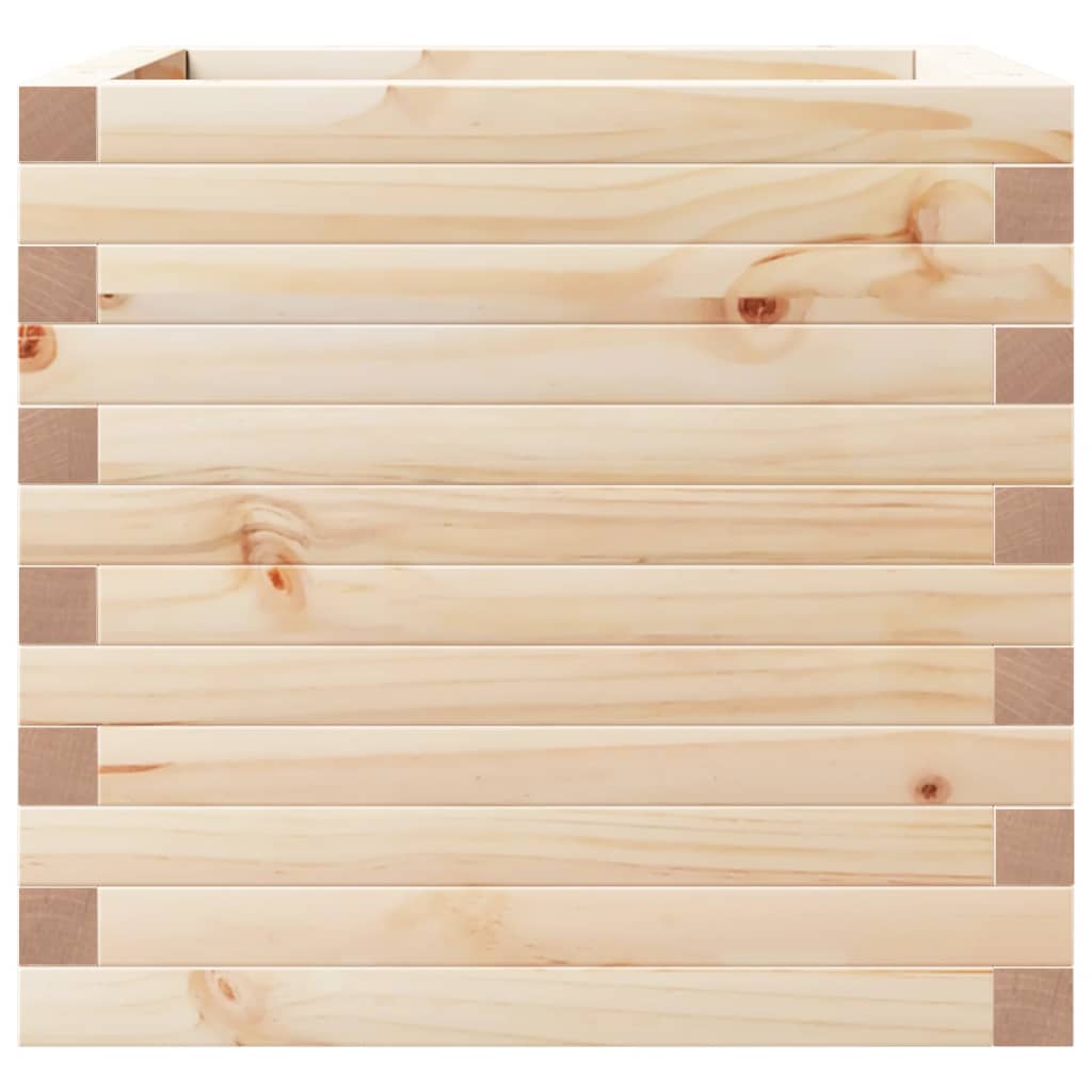 plantekasse 50x50x46 cm massivt fyrretræ
