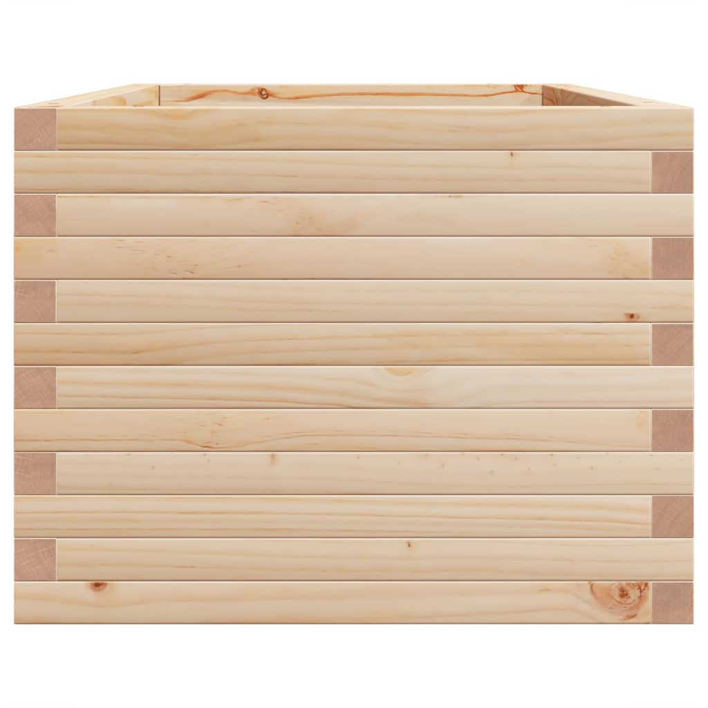 plantekasse 90x60x46 cm massivt fyrretræ