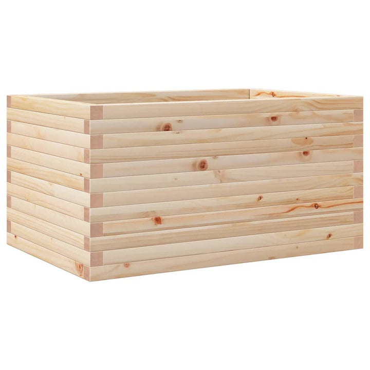 plantekasse 90x60x46 cm massivt fyrretræ