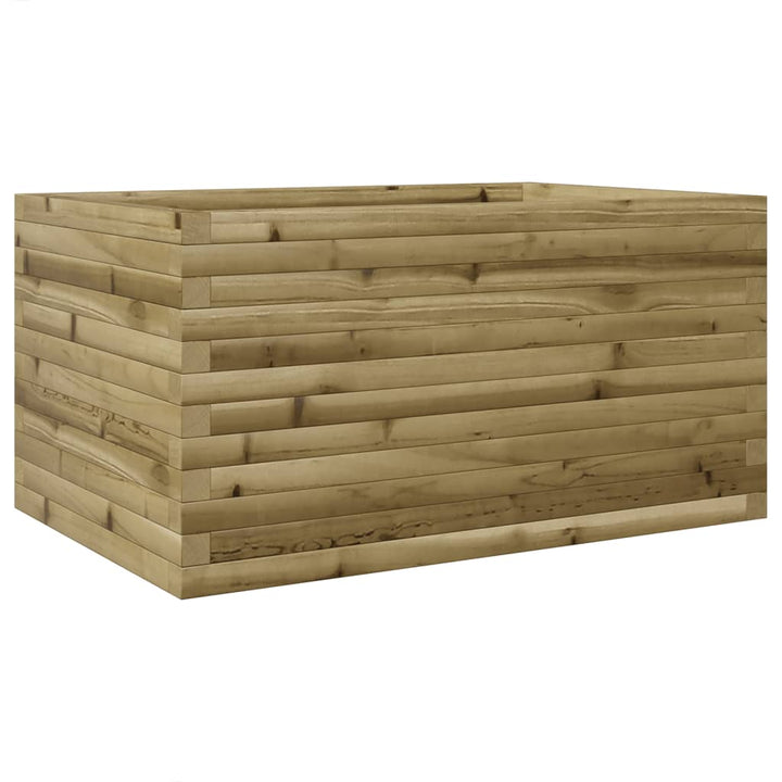 plantekasse 90x60x46 cm imprægneret fyrretræ