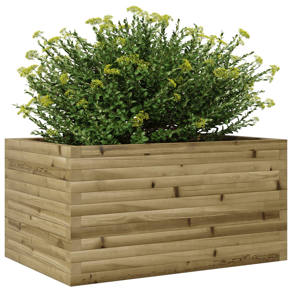plantekasse 90x60x46 cm imprægneret fyrretræ