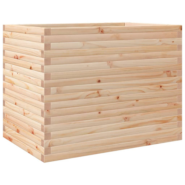 plantekasse 90x60x68,5 cm massivt fyrretræ